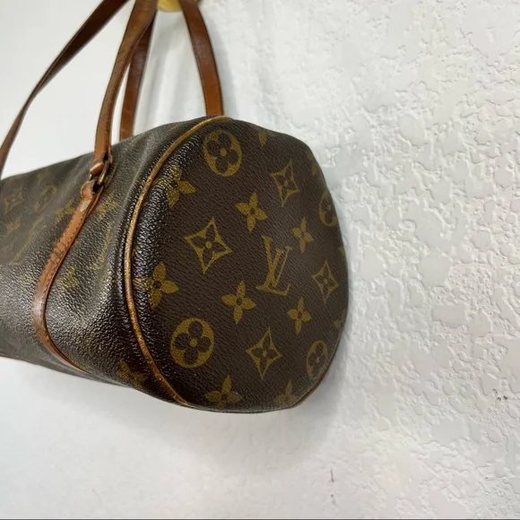 Louis Vuitton Papillon 26 Leather Logomania Bag - Picture 6 of 12